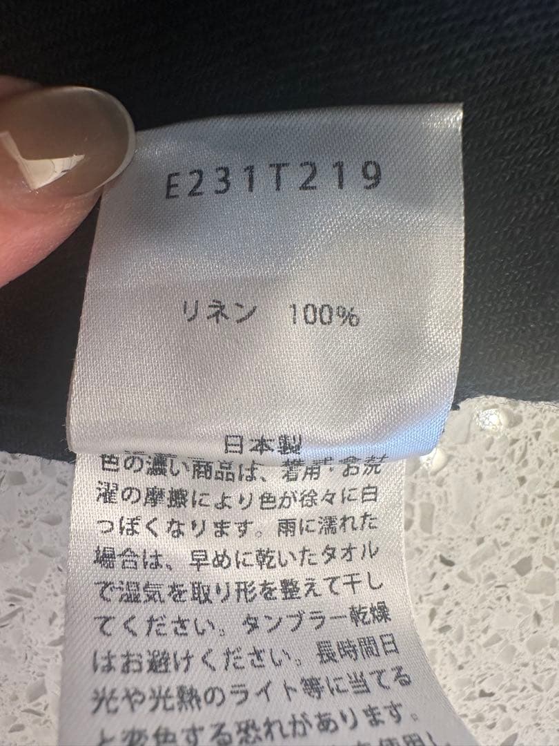 evam eva リネンオールインワン