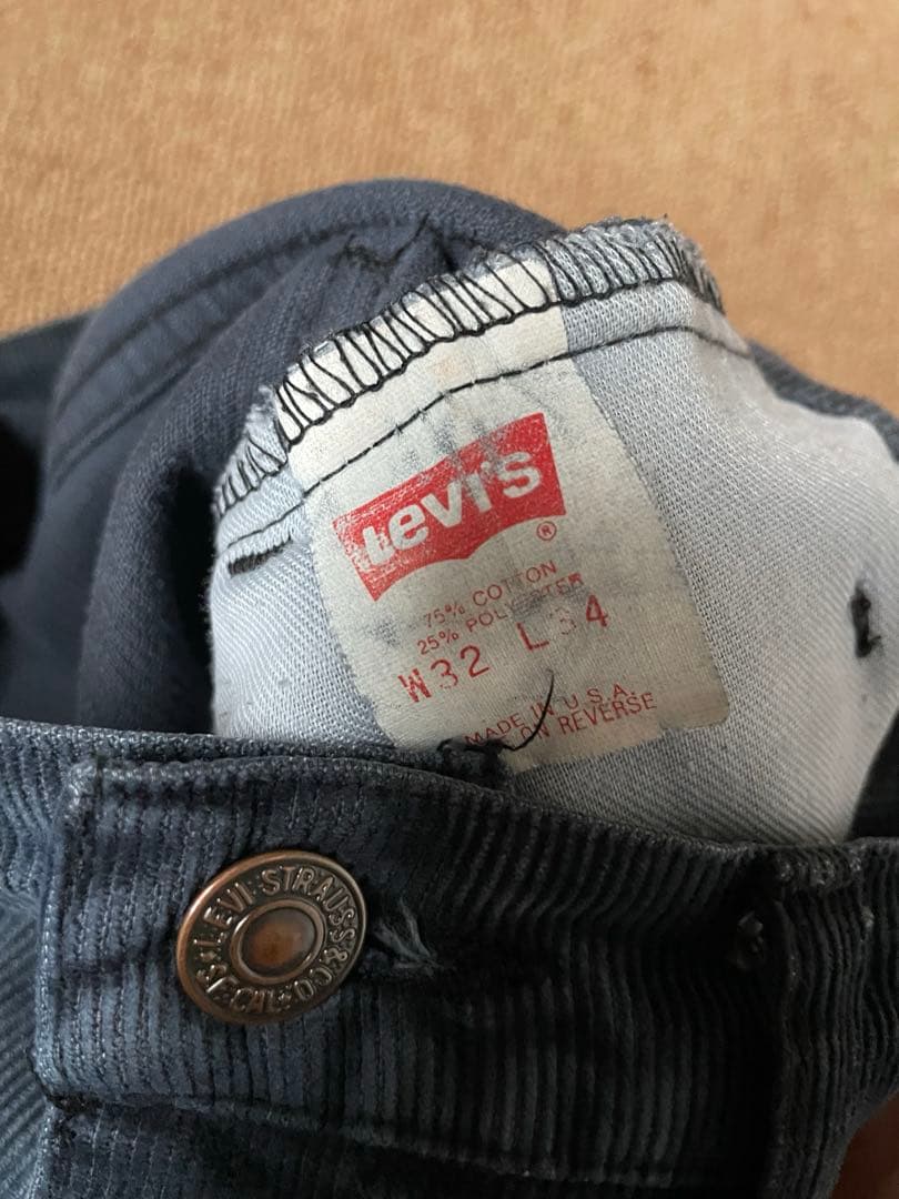 リーバイス519 コーデュロイ ストレートパンツ