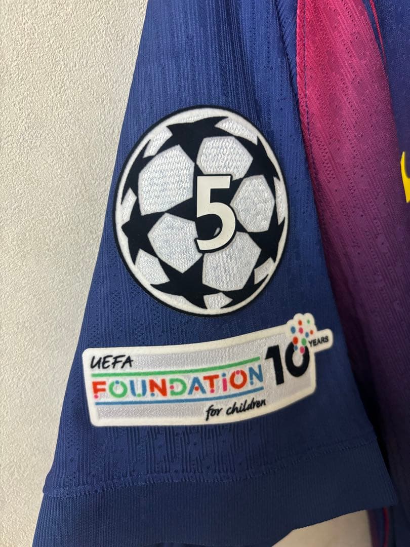 【バルセロナ現地購入】ラミンヤマル オーセンティックユニフォーム 正規品