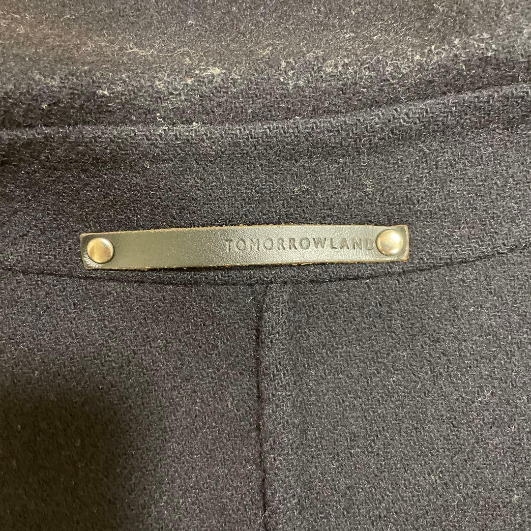 TOMORROWLAND ネイビー ピーコート ウール