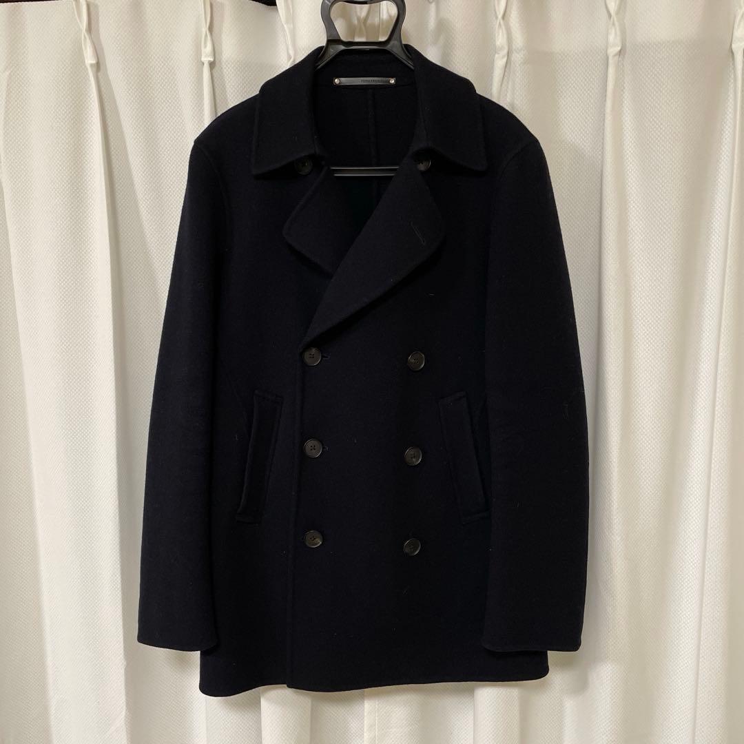 TOMORROWLAND ネイビー ピーコート ウール