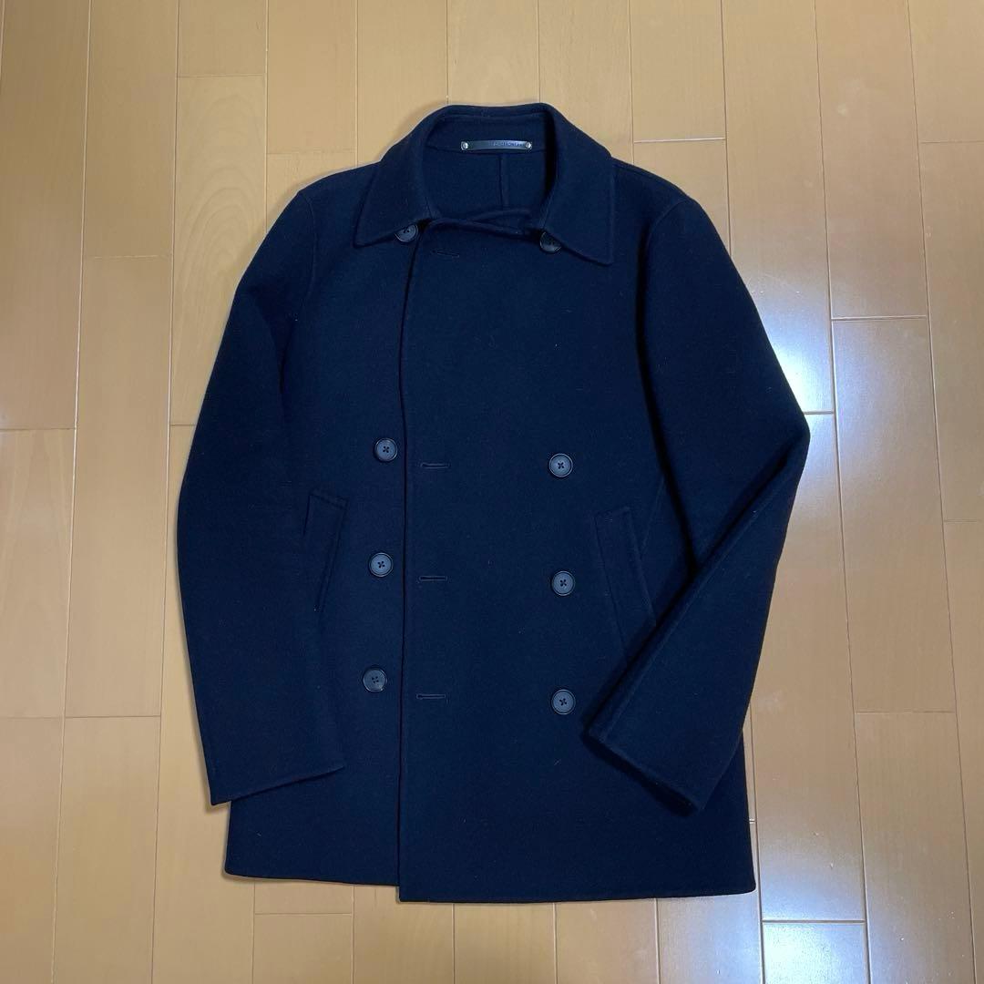 TOMORROWLAND ネイビー ピーコート ウール