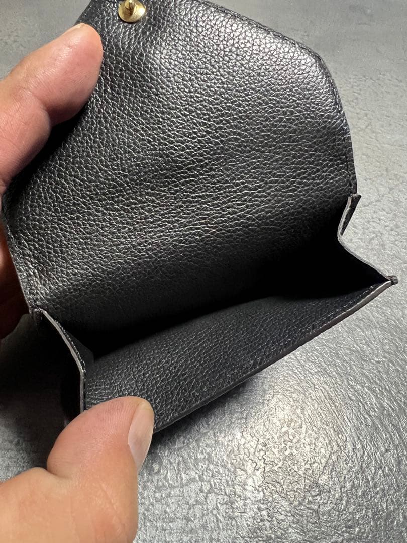 Louis Vuitton 三つ折り財布 箱あり　一部ホック修理あり。