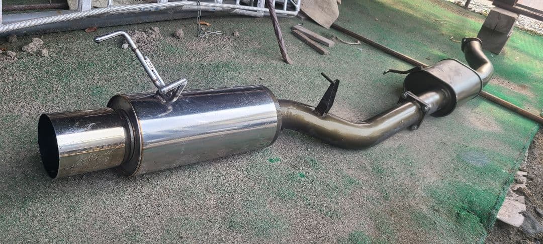 s13 ターボ用 hksマフラー