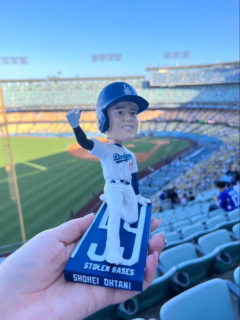 大谷翔平 Shohei Otani ボブルヘッド人形　50/50クラブ記念