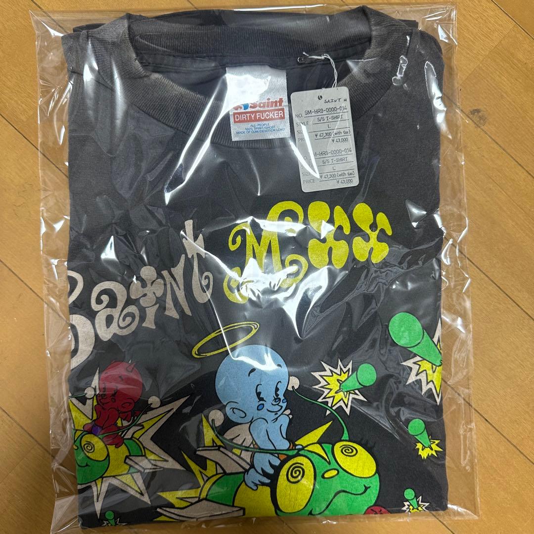 セントマイケル SS Tシャツ セイントMX6 \"ブラック\"