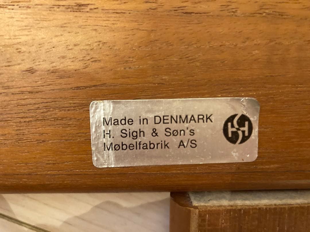 【まき】デンマーク ヴィンテージ タイル 花台テーブルオブジェ