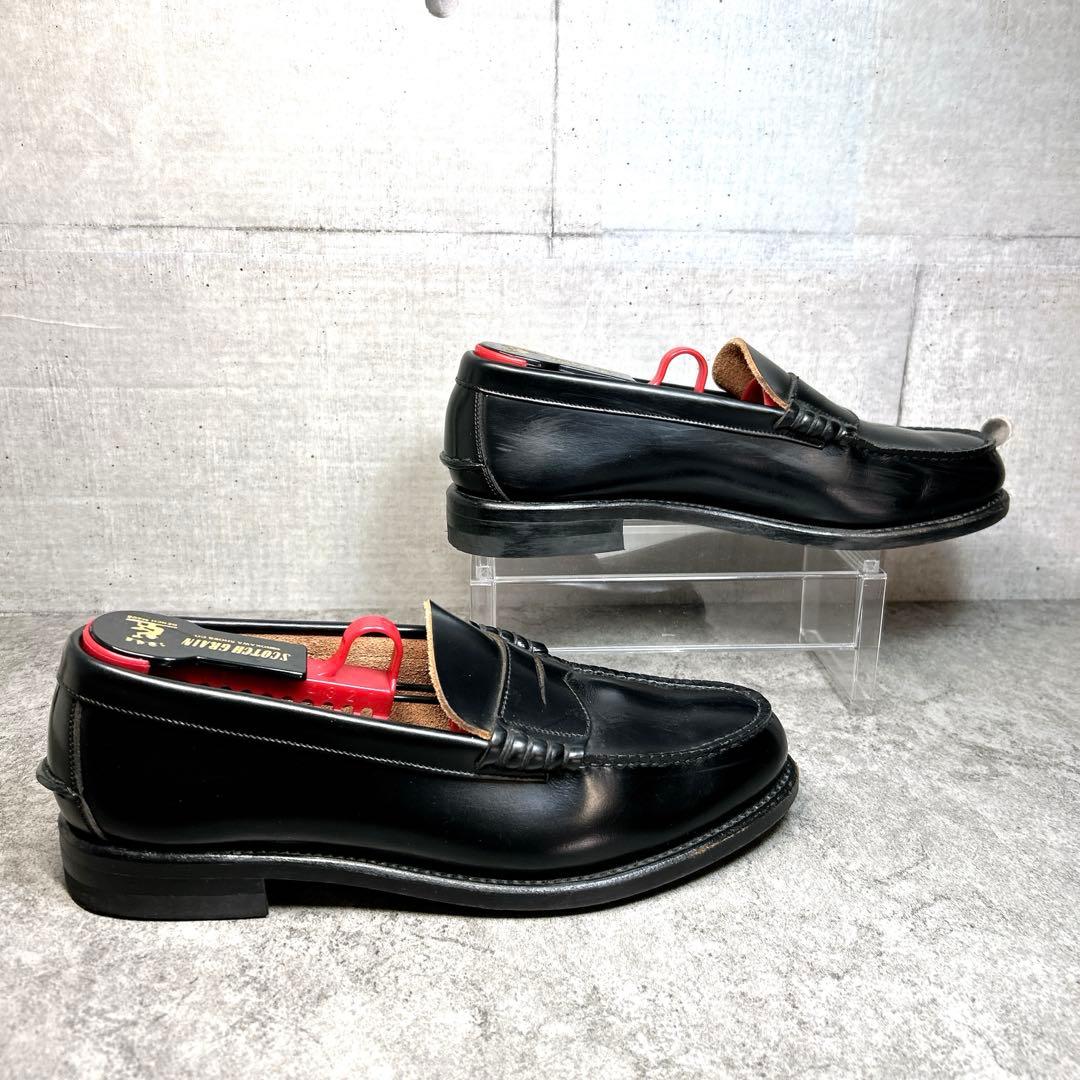 極美品【REGAL】ローファー/2177/革靴/リーガル/ブラック/厚底