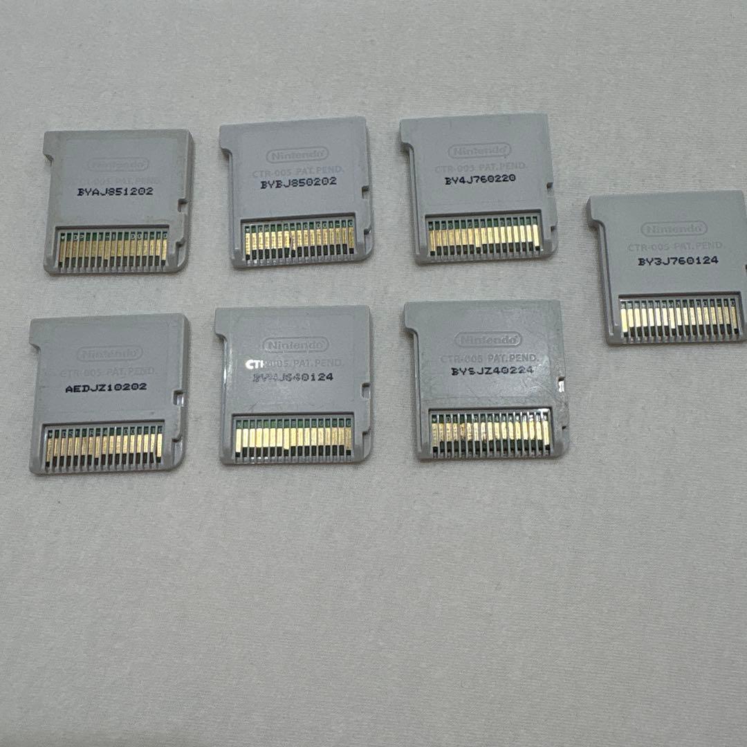 ニンテンドー3DS ゲームソフト 7本セット