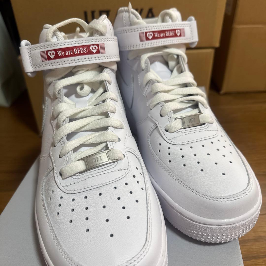 浦和レッズ☆Nike Air Force 1 MID '07 24.5cm