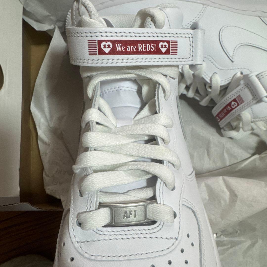 浦和レッズ☆Nike Air Force 1 MID '07 24.5cm