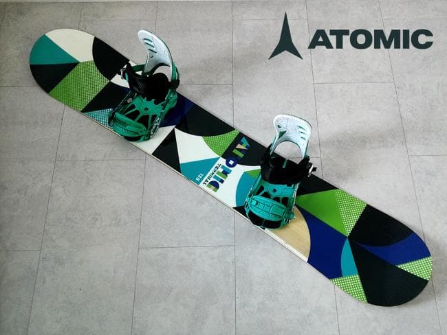 ATOMIC TERMINAL スノーボードセット158 ROMEビンディング付