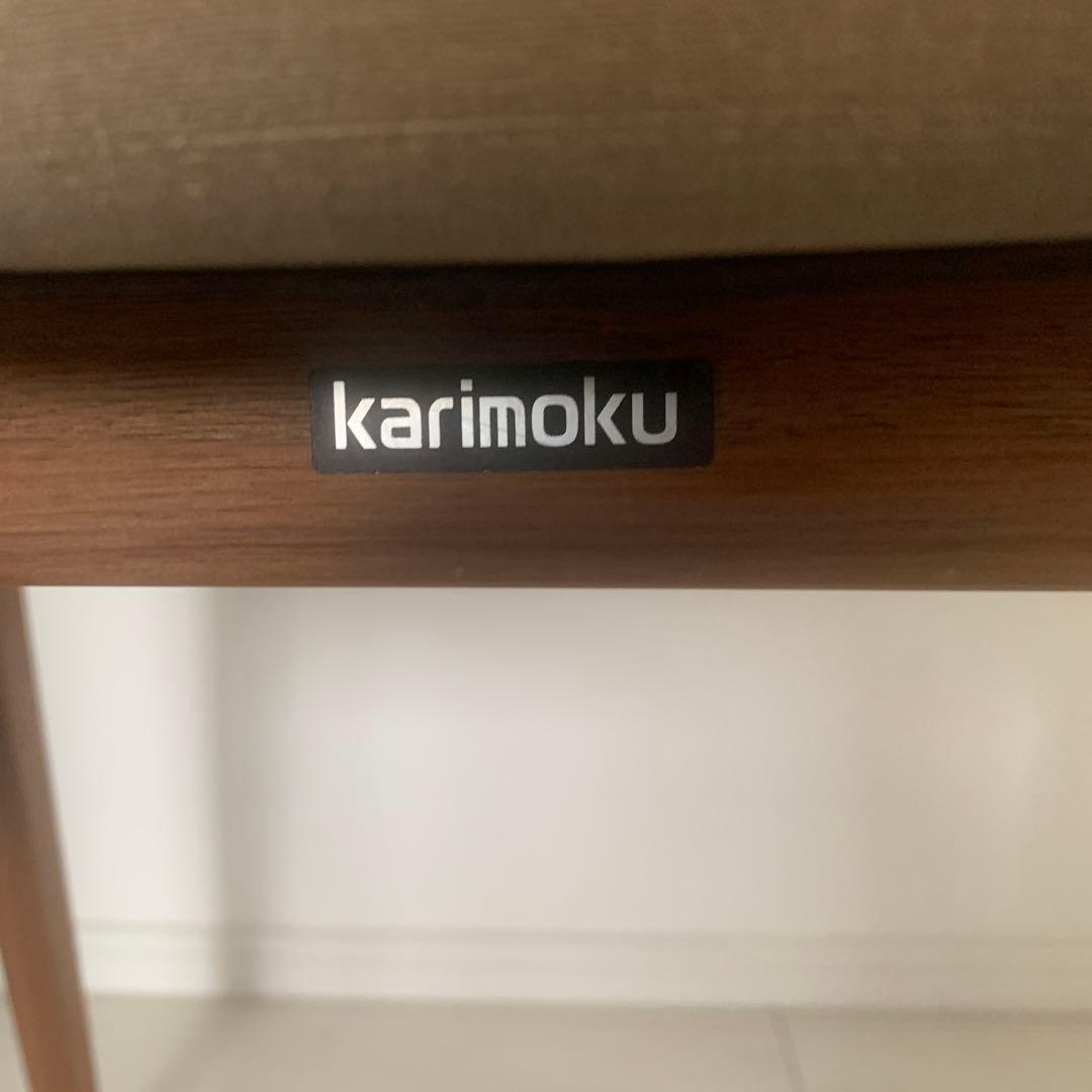 karimoku ドレッサー　スツール　セット　 三面鏡付き