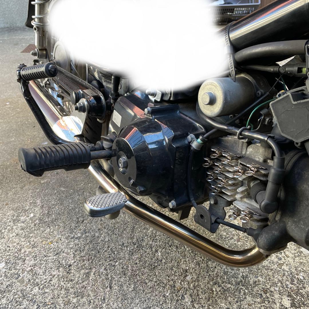 【送料無料】キタコ　スポーティーダウンマフラー　リトルカブfi スーパーカブfi