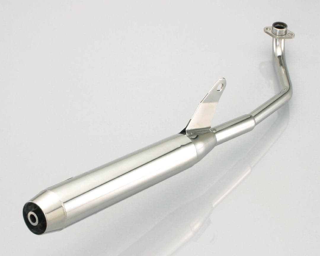 【送料無料】キタコ　スポーティーダウンマフラー　リトルカブfi スーパーカブfi