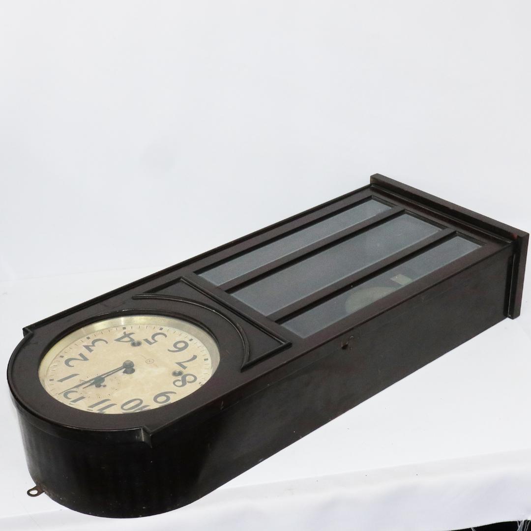 精工舎 ゼンマイ式 柱時計 古時計 振り子時計 ボンボン時計 機械式