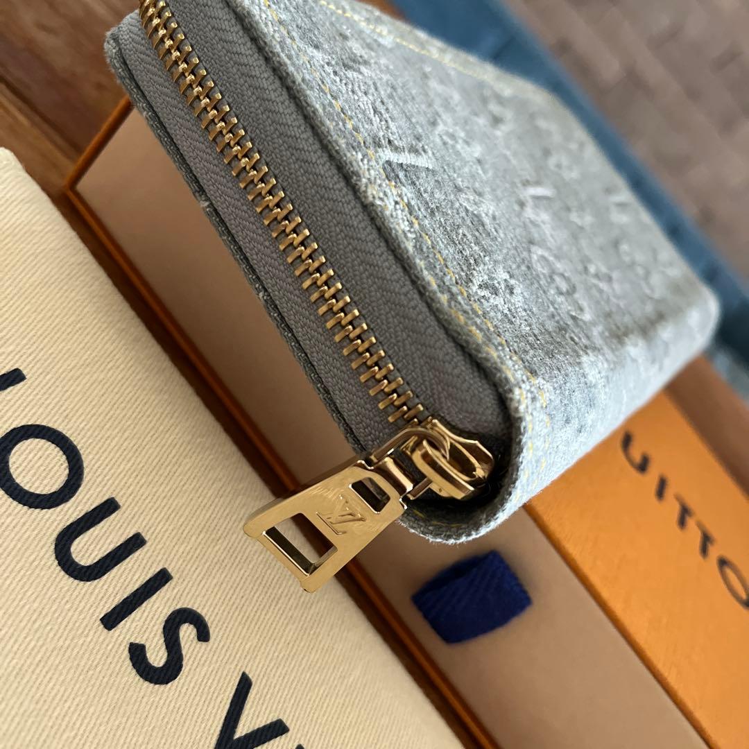 2025ss限定　ノーティカルコレクション ジッピーウォレットデニム