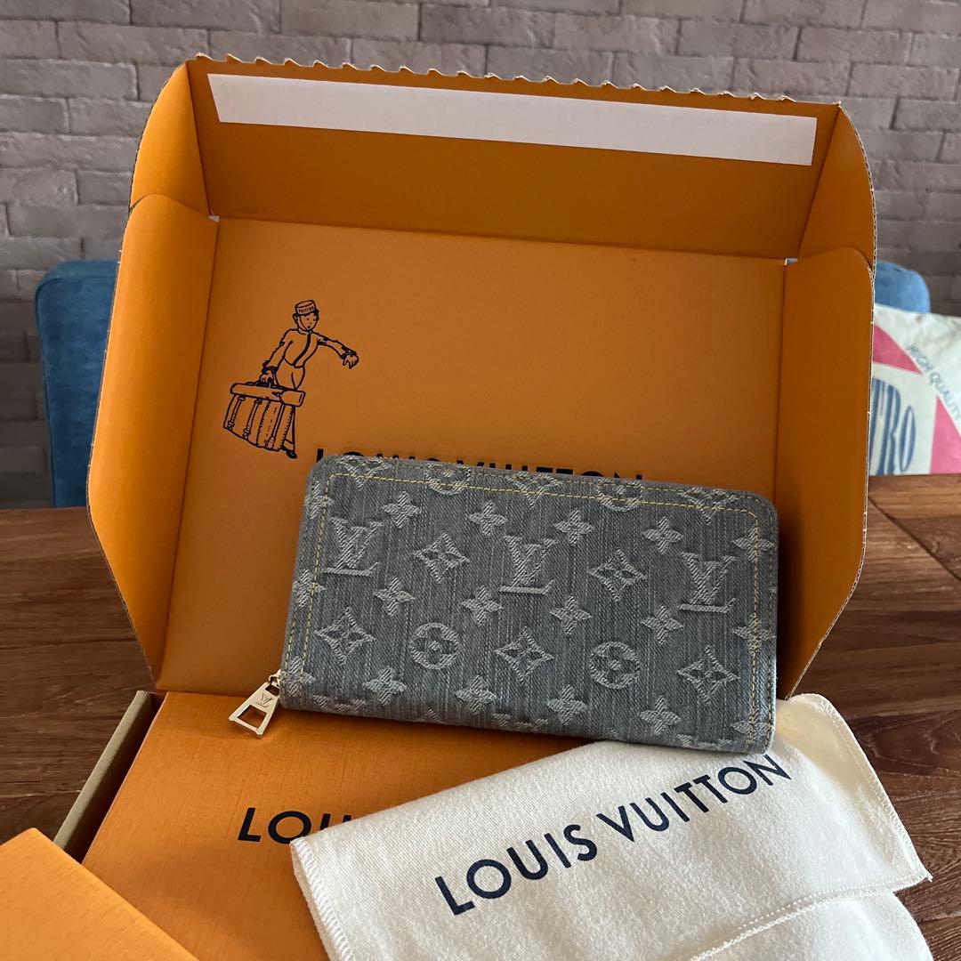 2025ss限定　ノーティカルコレクション ジッピーウォレットデニム