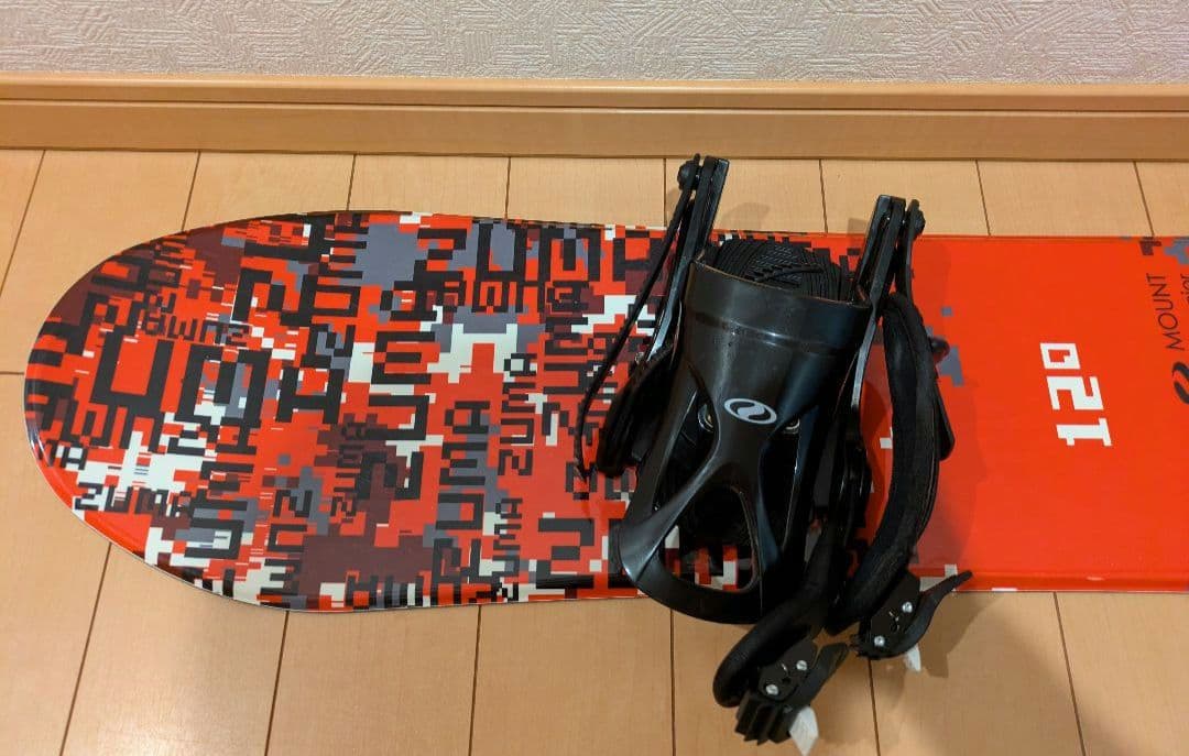 キッズ スノーボード120cm ブーツ ビンディング スノボケース 4点セット