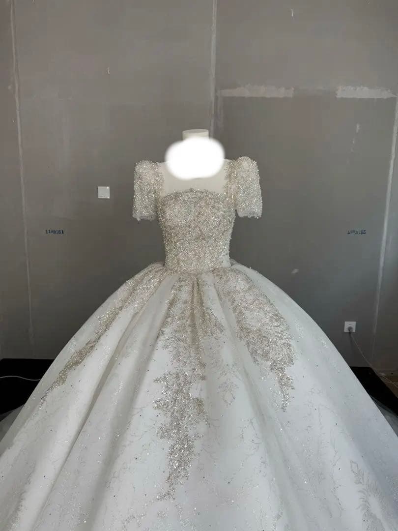 【1月末で処分予定です！】韓国　ウエディングドレス　専用バッグ付き