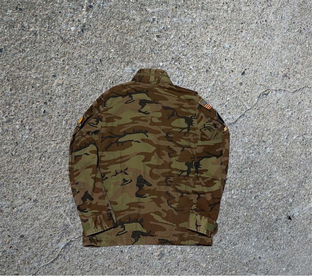 Denim & Supply Ralph Lauren 迷彩 カモフラ 刺繍 M