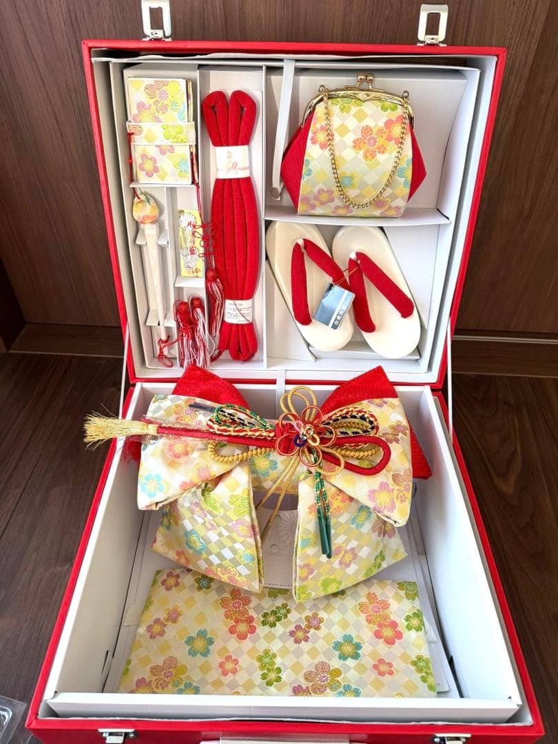 ほぼ未使用＊七五三 はこせこセット