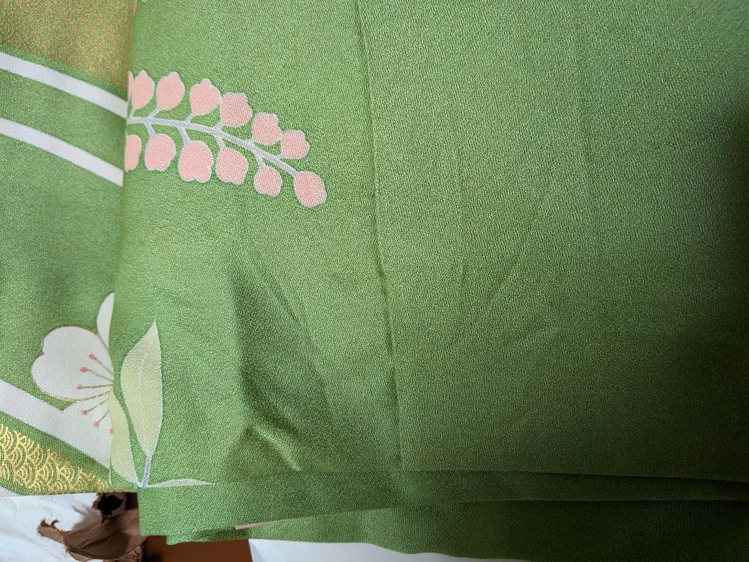 成人式振袖3点（着物、長襦袢、帯）