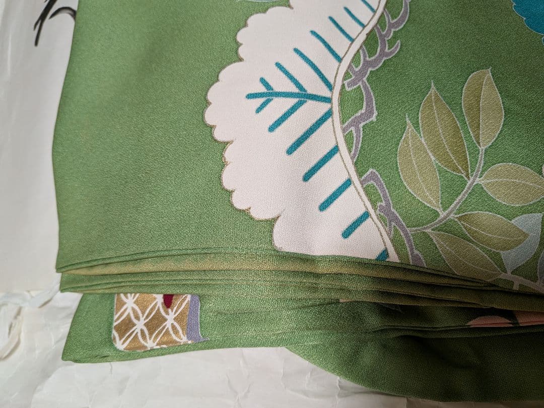 成人式振袖3点（着物、長襦袢、帯）