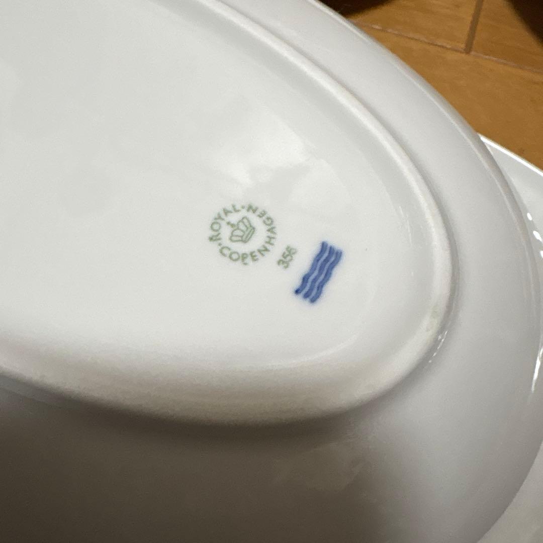 ロイヤルコペンハーゲン　オーバルプレート3枚セット