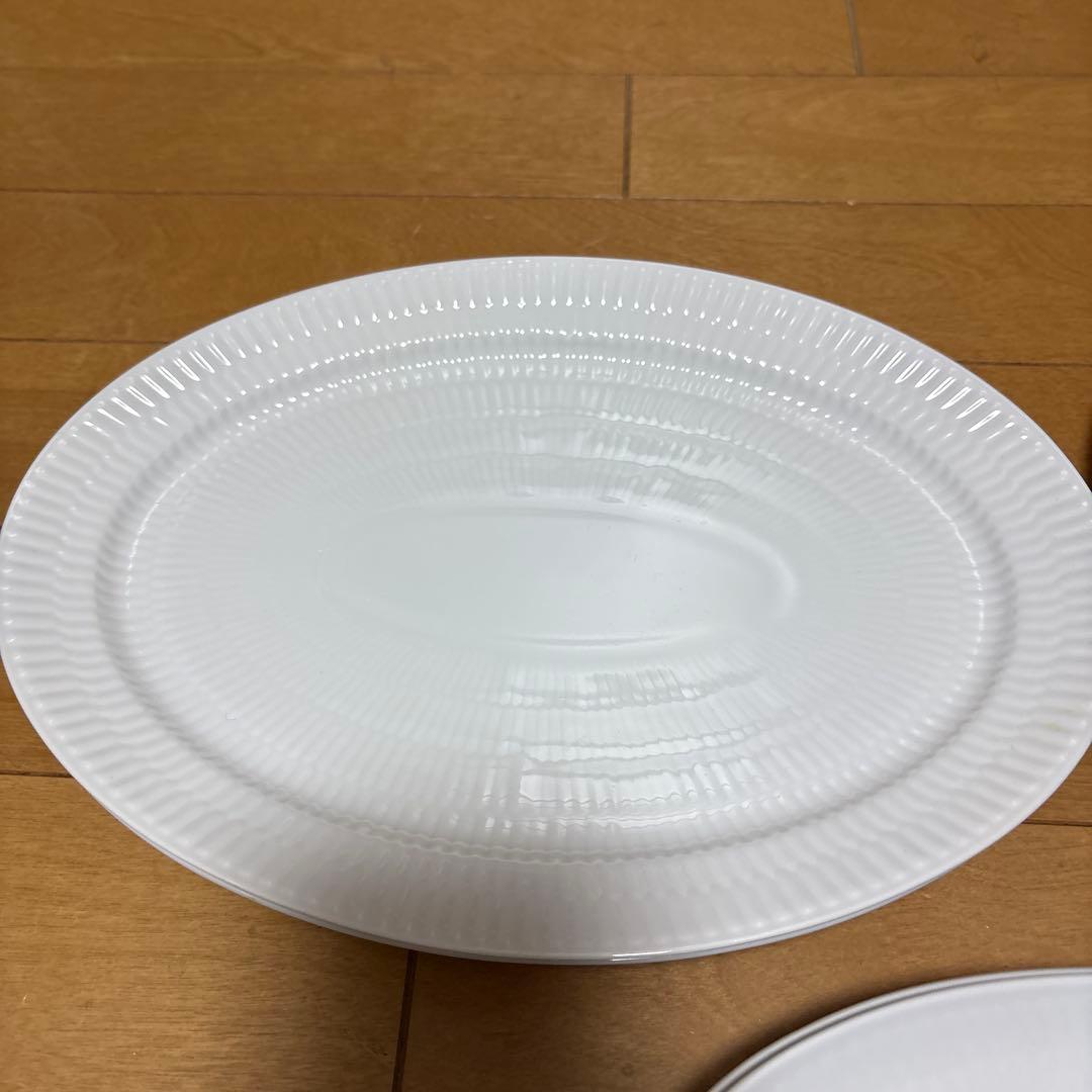 ロイヤルコペンハーゲン　オーバルプレート3枚セット