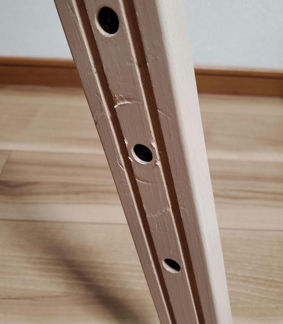 ストッケ　ステップス　チェアー　ホワイトウォッシュ