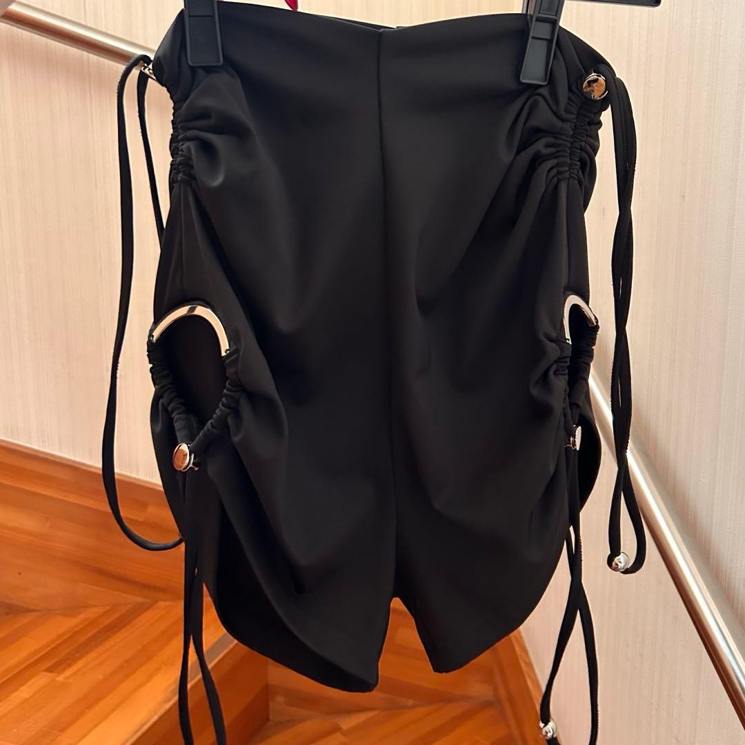 パンツ theredthread drawstring short pants