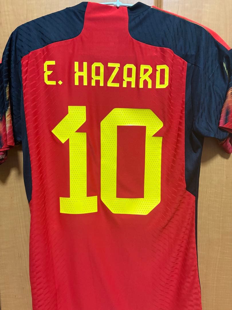 【最終値下げ】E. HAZARD 10 ベルギー代表 シャツ　エデン　アザール
