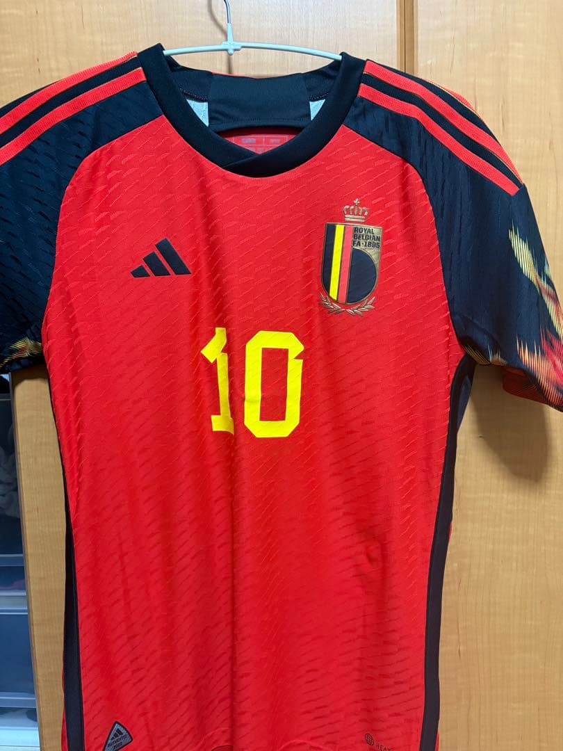 【最終値下げ】E. HAZARD 10 ベルギー代表 シャツ　エデン　アザール