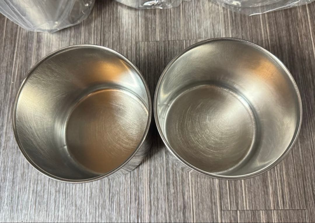 EBM 18-8 キッチンポット 寸胴鍋 目盛付 14cm 18cm まとめ売り