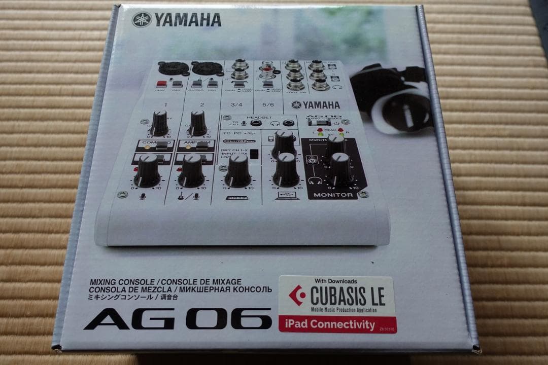 YAMAHA AG06＋AUDIX OM3＋XLRケーブル+その他