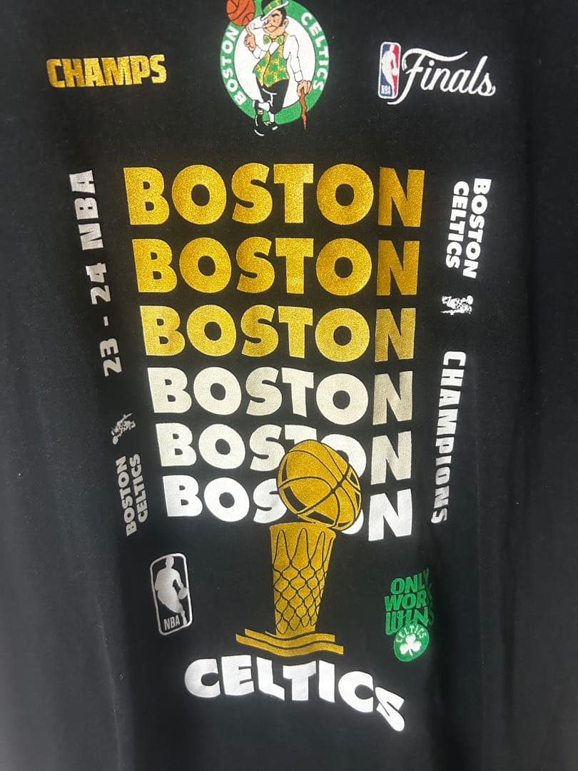 NBA セルティックス Tシャツ NBAファイナル2024 優勝記念