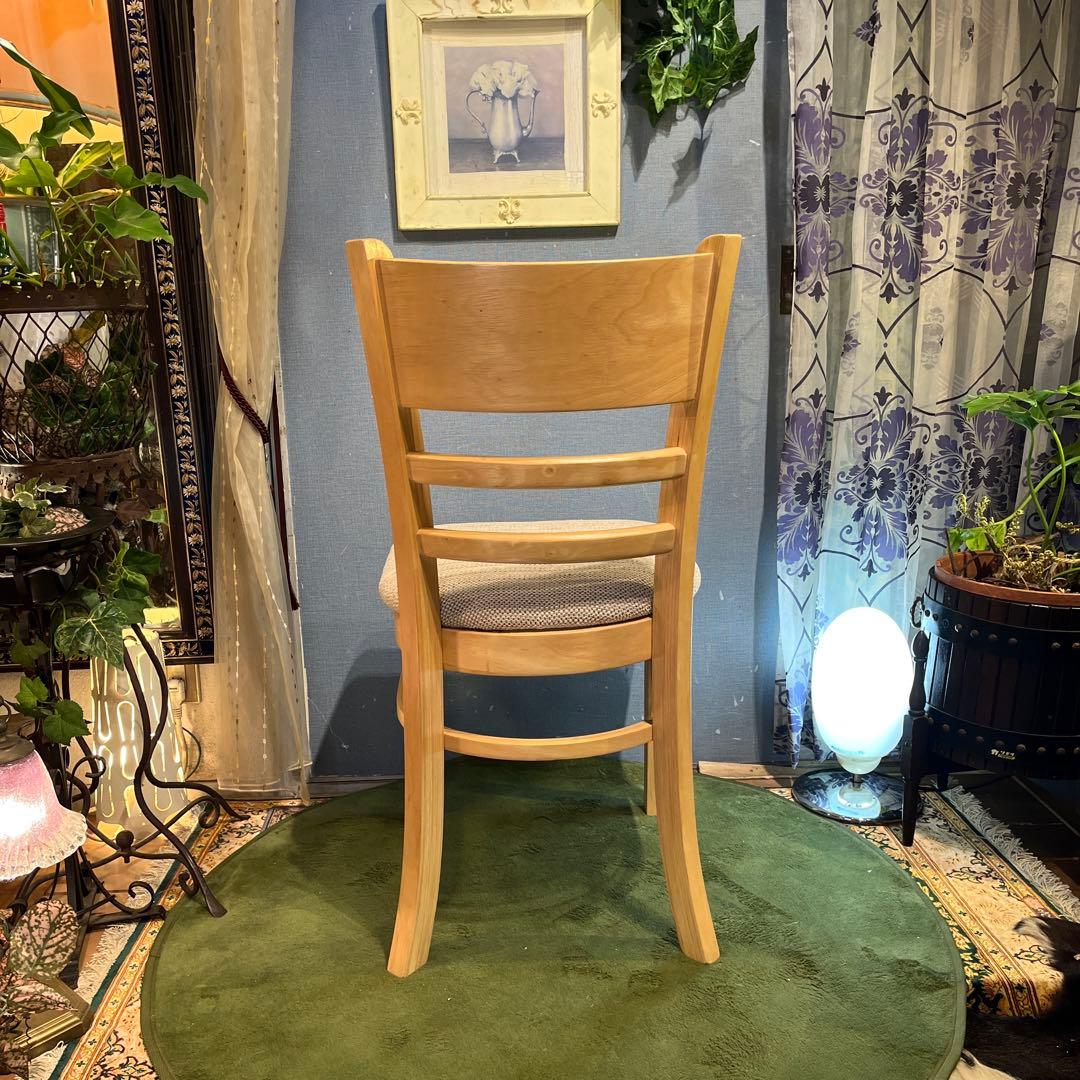 Sale L０　２脚セット　ナチュラルウッド　　ブークレ　ダイニングチェア