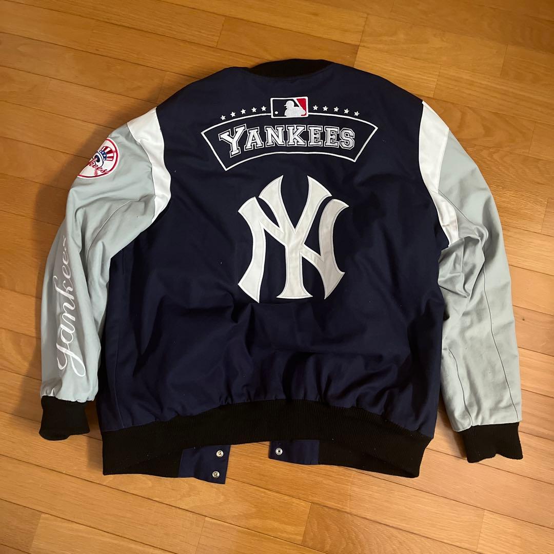 New York Yankees スタジャン 2XL ネイビー