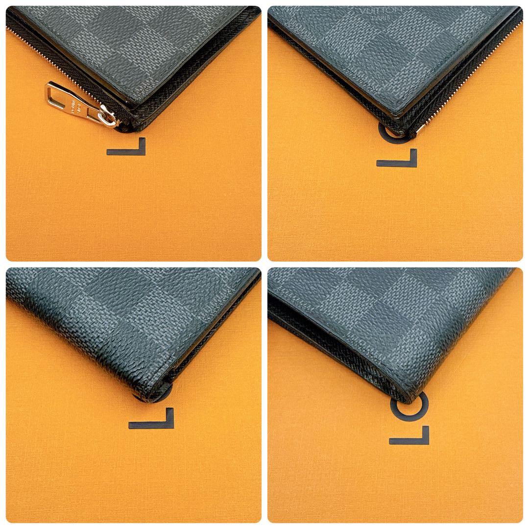 付属品完備　【極美品】ルイヴィトン ポルトフォイユスマート ダミエグラフィット