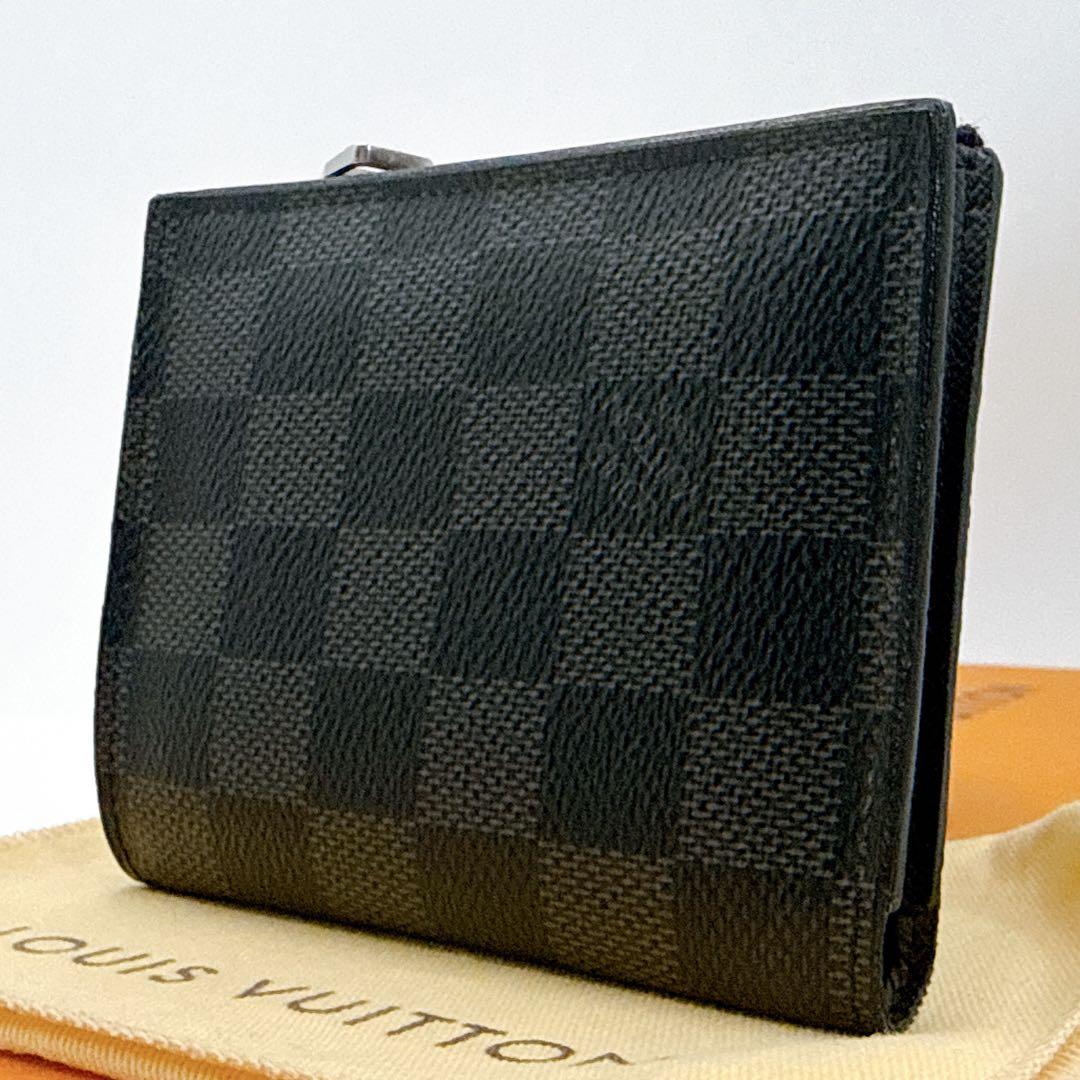 付属品完備　【極美品】ルイヴィトン ポルトフォイユスマート ダミエグラフィット
