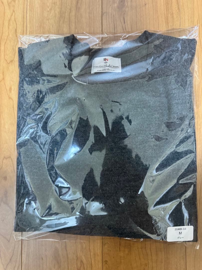 MB ハイエンド尾州ウール カットオフプルオーバークルーネック
