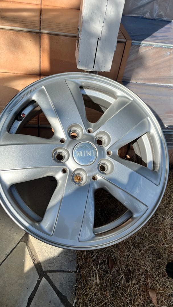 【純正】MINI 15インチ 5スポークホイール F56ミニクーパー純正