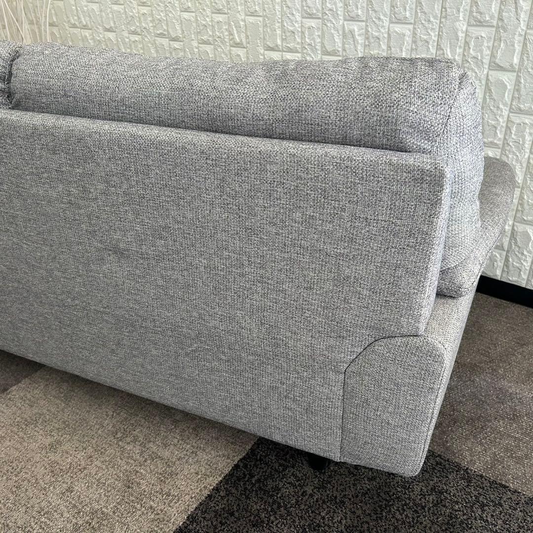 東京23区配送無料✨設置まで❗️ニトリ　3人掛けソファ　ファブリック　グレー系