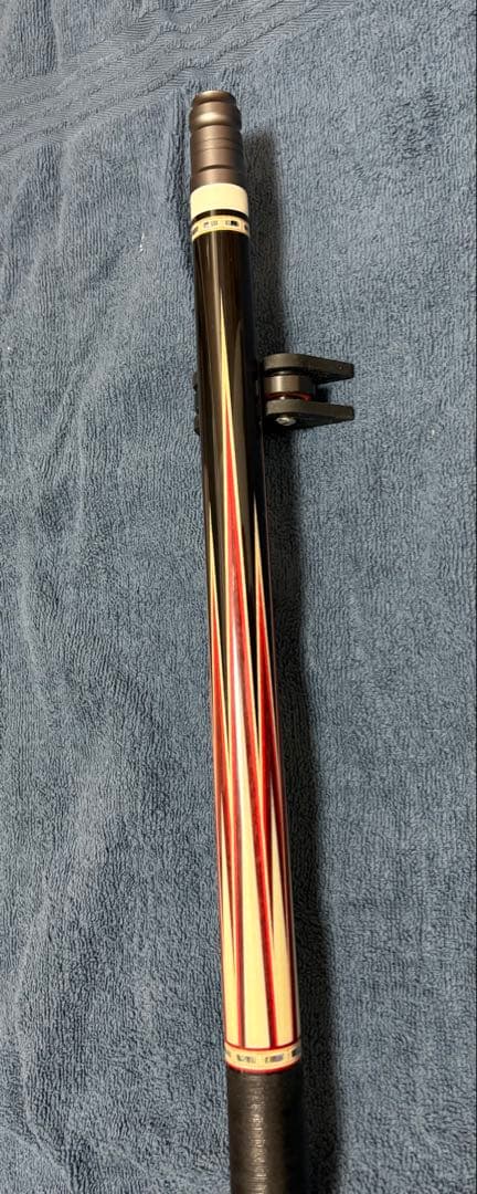 【福川】HOW Cue FH 赤 バットのみ ラジアル カーボンコア入り