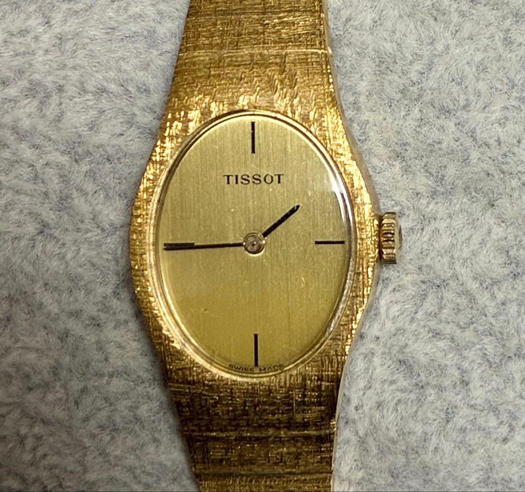 【値下】TISSOT ティソ　レディース　手巻き　ヴィンテージ　ブレスウォッチ