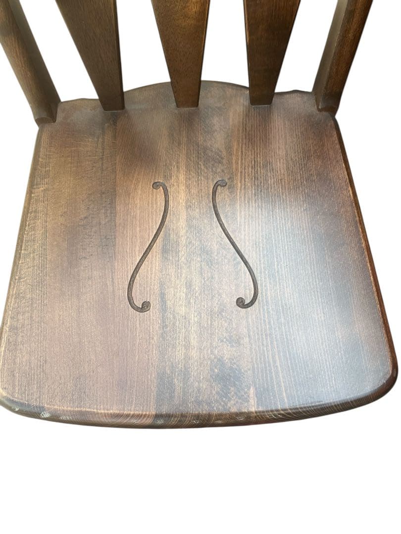 オランダ製 ダッチカントリー ダイニングチェア 椅子 インテリア 昭和レトロ