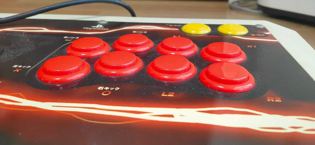 【ジャンク】鉄拳５　アーケードコントローラー　アケコン　プレイステーション PS