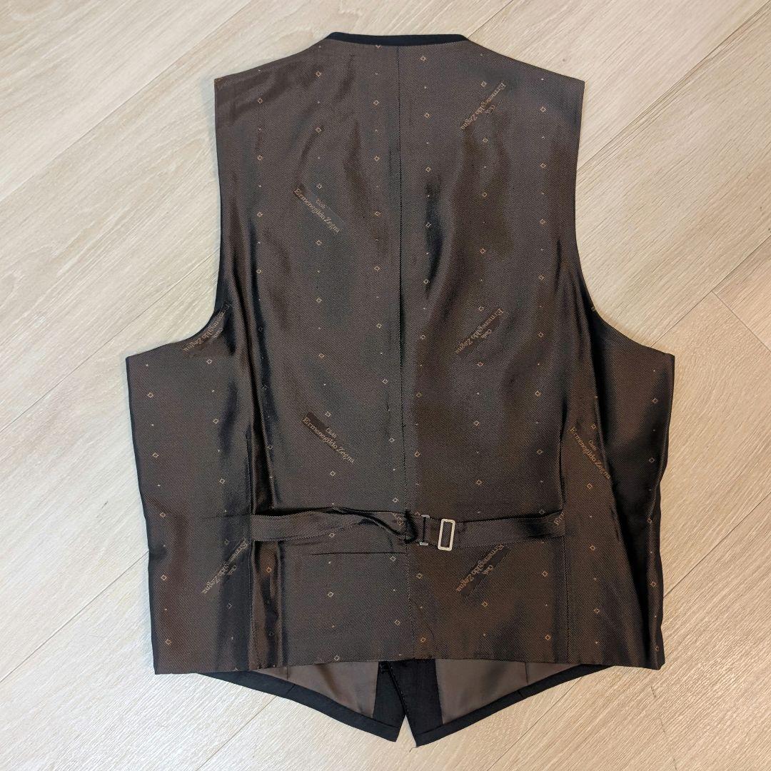 【美品】Ermenegildo Zegna ゼニア トロフェオ ブラック