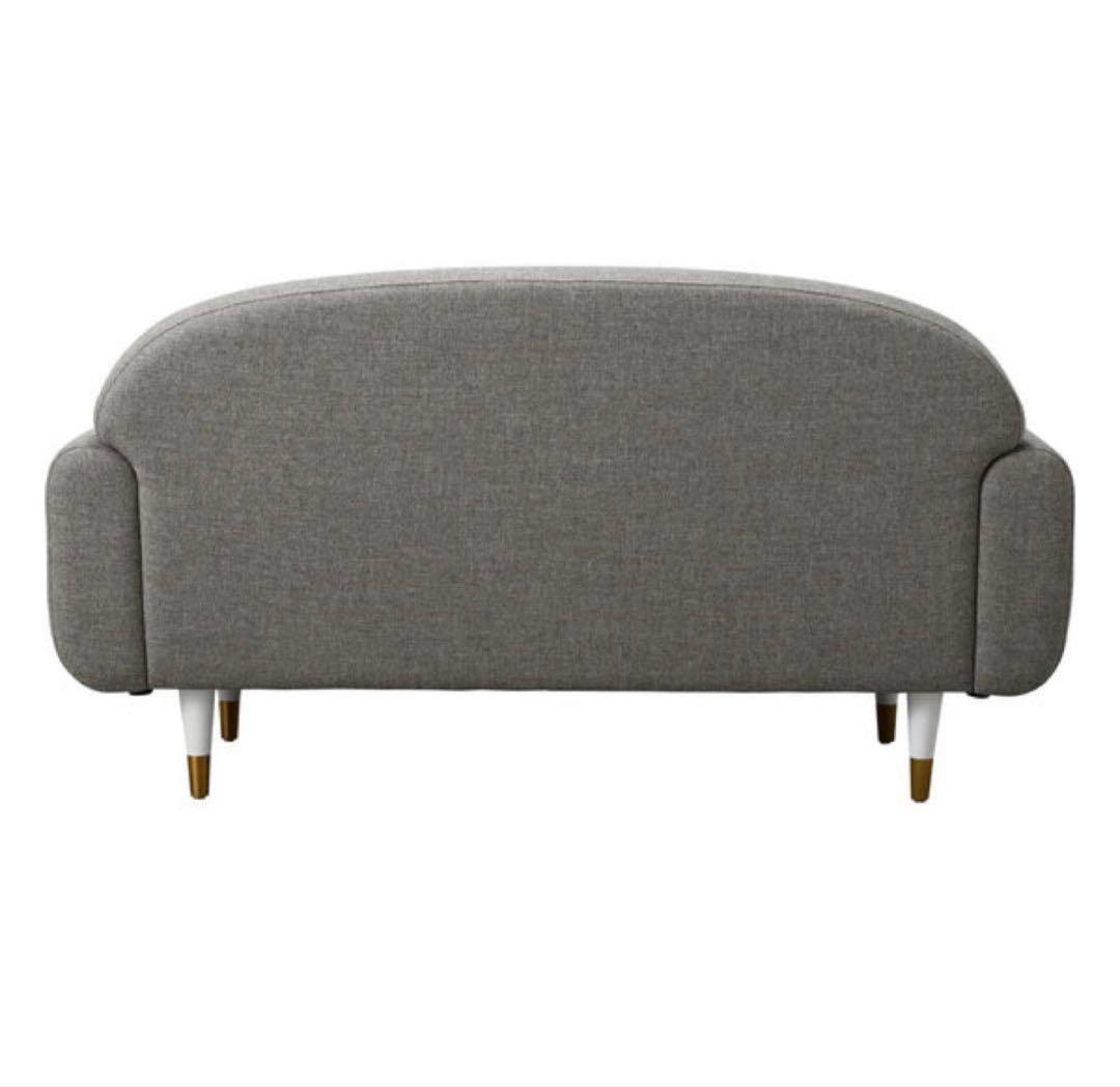 【Francfranc】アマートソファ グレー［W1320］2人掛けソファ